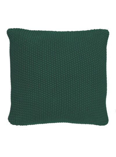 Nordic knit díszpárna, zöld